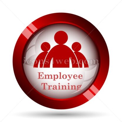 Employee training website icon. High quality web button. - Icons for website