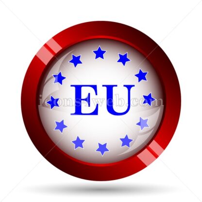European union website icon. High quality web button. - Icons for website