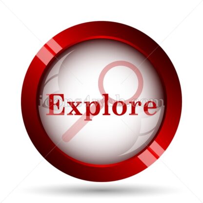 Explore website icon. High quality web button. - Icons for website