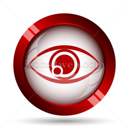 Eye website icon. High quality web button. - Icons for website