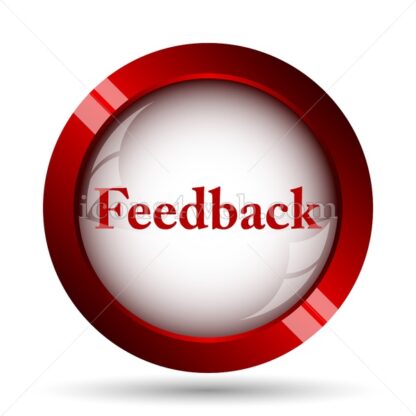 Feedback website icon. High quality web button. - Icons for website