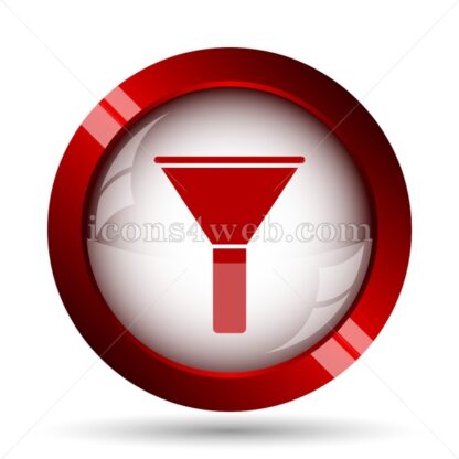 Filter website icon. High quality web button. - Icons for website
