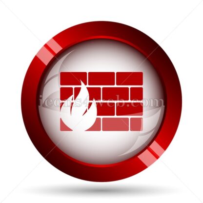 Firewall website icon. High quality web button. - Icons for website