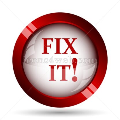 Fix it website icon. High quality web button. - Icons for website