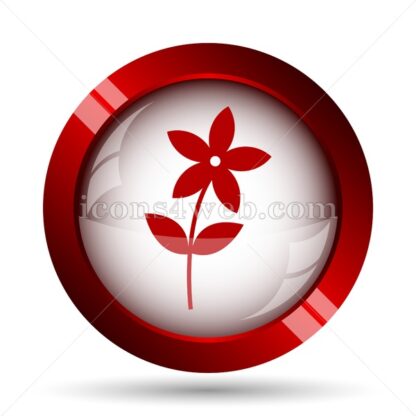 Flower website icon. High quality web button. - Icons for website