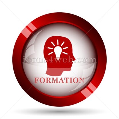 Formation website icon. High quality web button. - Icons for website