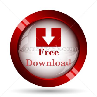 Free download website icon. High quality web button. - Icons for website