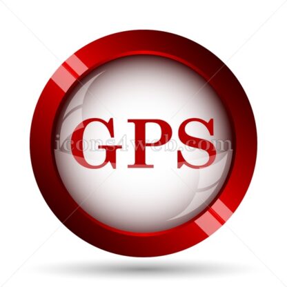 GPS website icon. High quality web button. - Icons for website