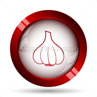 Garlic website icon. High quality web button. - Icons for website