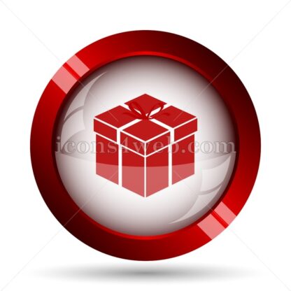 Gift website icon. High quality web button. - Icons for website
