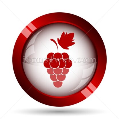 Grape website icon. High quality web button. - Icons for website