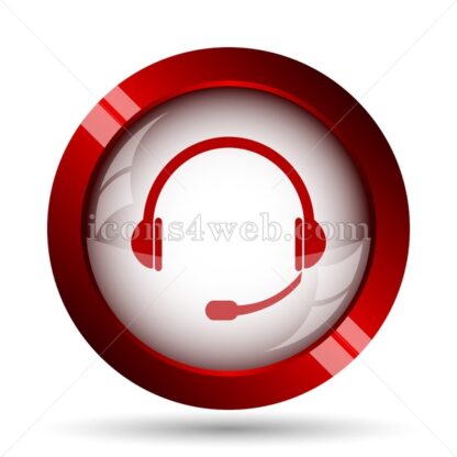 Headphones website icon. High quality web button. - Icons for website