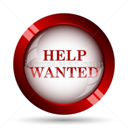 Help wanted website icon. High quality web button. - Icons for website