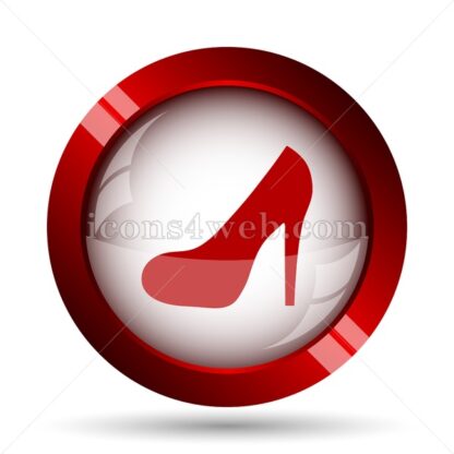 High heel website icon. High quality web button. - Icons for website