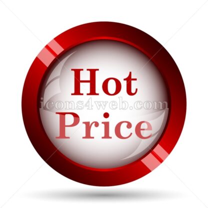 Hot price website icon. High quality web button. - Icons for website