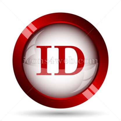 ID website icon. High quality web button. - Icons for website