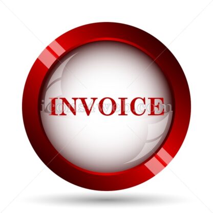 Invoice website icon. High quality web button. - Icons for website
