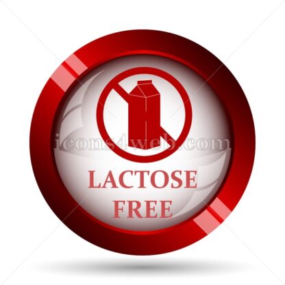 Lactose free website icon. High quality web button. - Icons for website