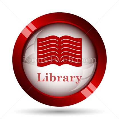 Library website icon. High quality web button. - Icons for website