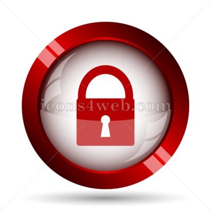 Lock website icon. High quality web button. - Icons for website