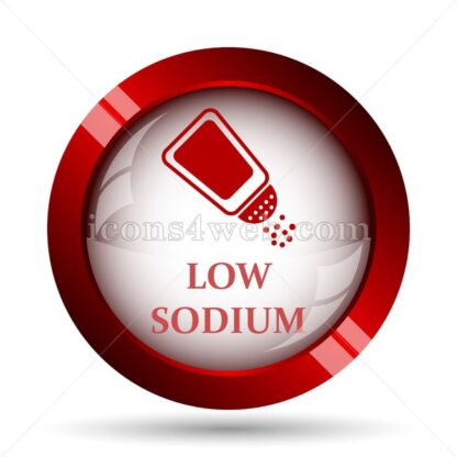 Low sodium website icon. High quality web button. - Icons for website