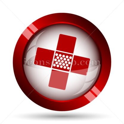 Medical patch website icon. High quality web button. - Icons for website
