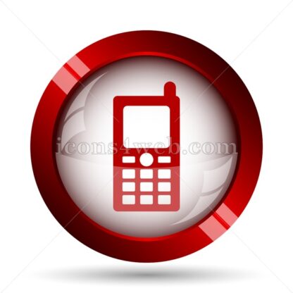 Mobile phone website icon. High quality web button. - Icons for website