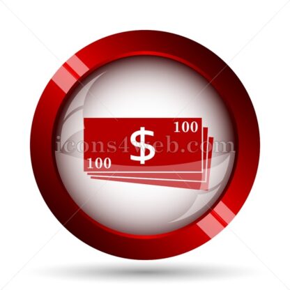 Money website icon. High quality web button. - Icons for website