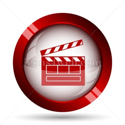 Movie website icon. High quality web button. - Icons for website