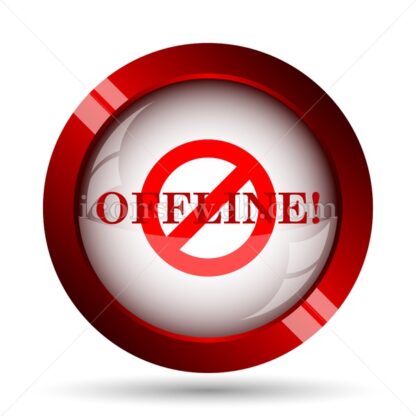 Offline website icon. High quality web button. - Icons for website