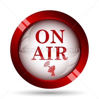 On air website icon. High quality web button. - Icons for website