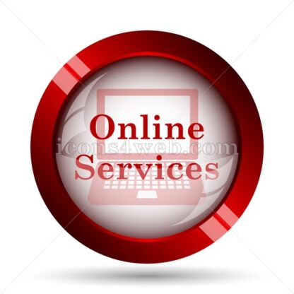 Online services website icon. High quality web button. - Icons for website