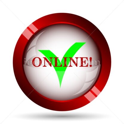 Online website icon. High quality web button. - Icons for website