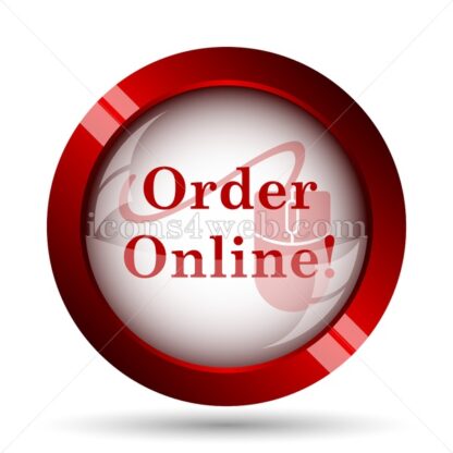 Order online website icon. High quality web button. - Icons for website