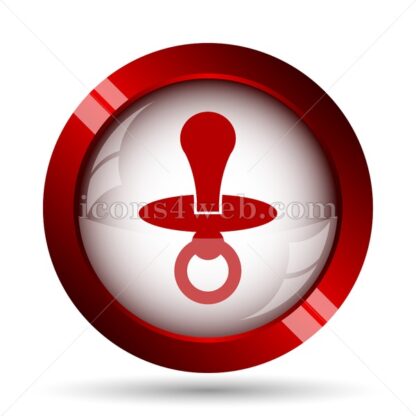 Pacifier website icon. High quality web button. - Icons for website