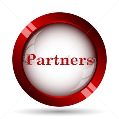 Partners website icon. High quality web button. - Icons for website