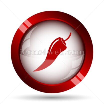 Pepper website icon. High quality web button. - Icons for website