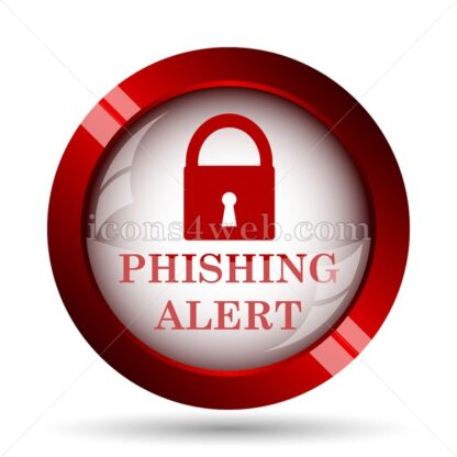 Phishing alert website icon. High quality web button. - Icons for website