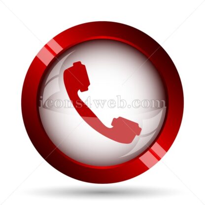 Phone website icon. High quality web button. - Icons for website