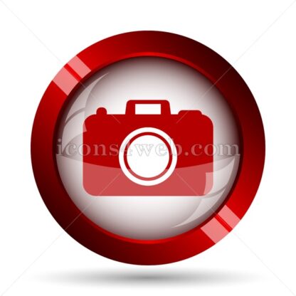 Photo camera website icon. High quality web button. - Icons for website