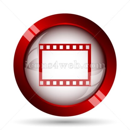 Photo film website icon. High quality web button. - Icons for website