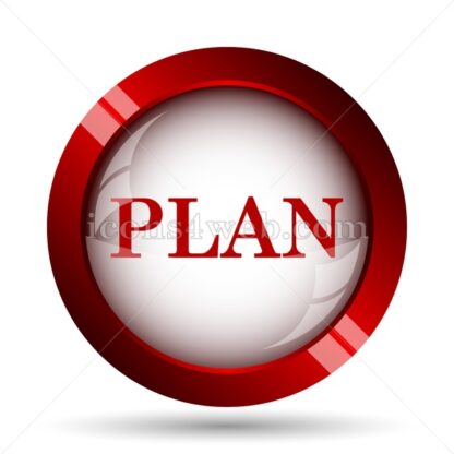 Plan website icon. High quality web button. - Icons for website