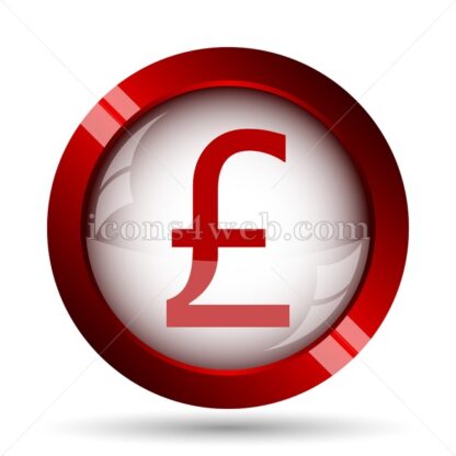 Pound website icon. High quality web button. - Icons for website