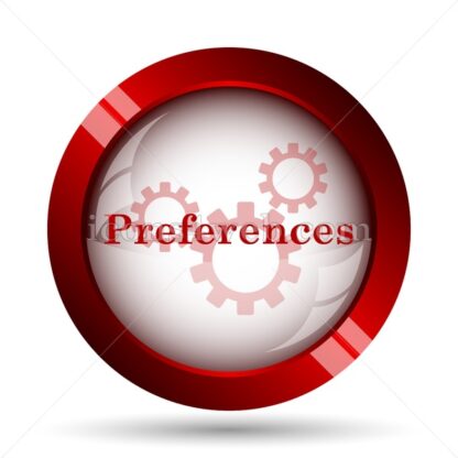 Preferences website icon. High quality web button. - Icons for website
