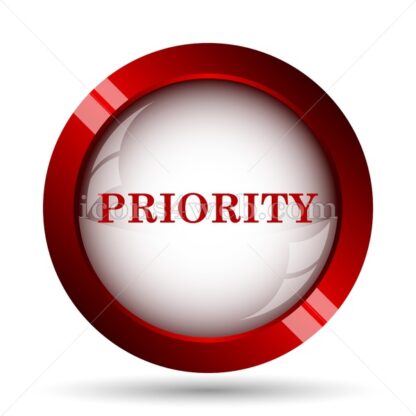 Priority website icon. High quality web button. - Icons for website