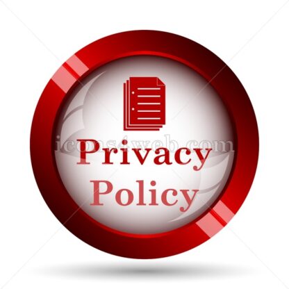 Privacy policy website icon. High quality web button. - Icons for website