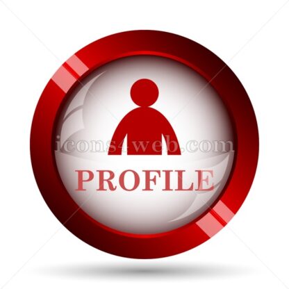 Profile website icon. High quality web button. - Icons for website