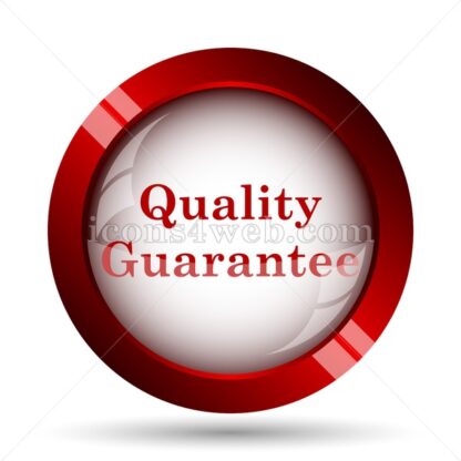 Quality guarantee website icon. High quality web button. - Icons for website