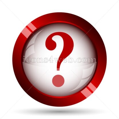 Question mark website icon. High quality web button. - Icons for website