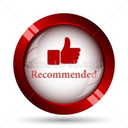 Recommended website icon. High quality web button. - Icons for website